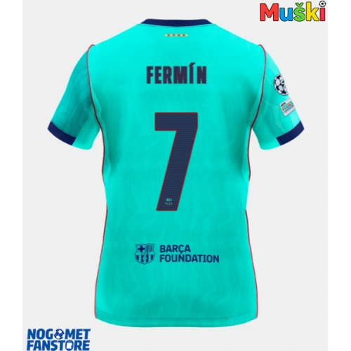 Barcelona Fermin Lopez #7 Rezervni Dres 2026-27 Kratak Rukav